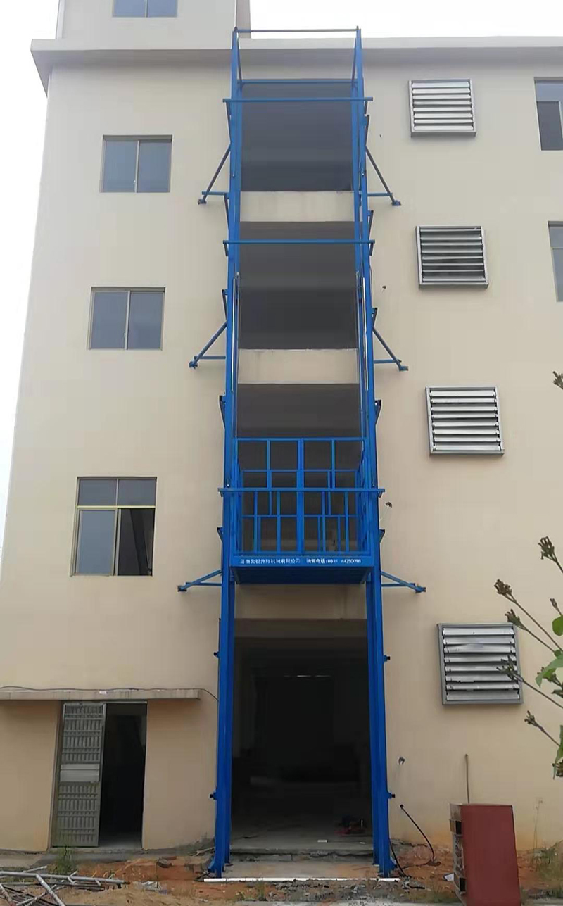 菏泽室外导轨式升降平台